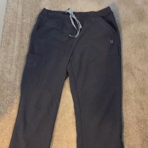 Dark grey Urbane performance scrub pants